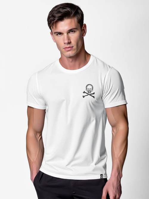 Men's T-shirt - White OZONEE NB/MT3066Z