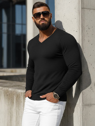 Men's Jumper - Black OZONEE NB/MMB601/4Z