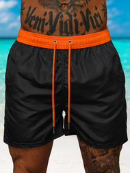 Men's Shorts - Black-Orange OZONEE JS/17K561/6