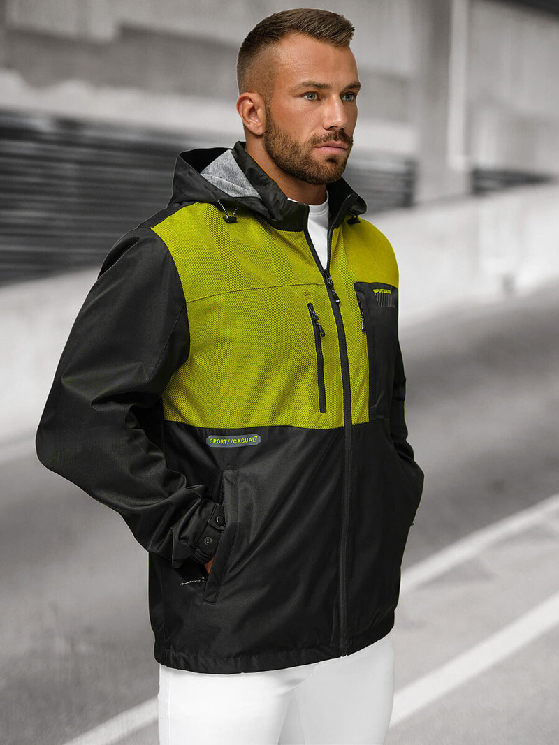 Men's Jacket - Black OZONEE JS/22M311/392Z