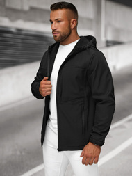 Men's Softshell Jacket - Black OZONEE JS/27B6523/3