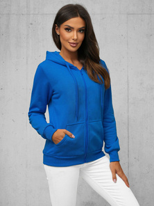 Women's Hoodie - Blue OZONEE JS/W03Z