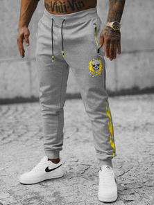 Men's Sweatpants - Grey OZONEE JS/K10237Z