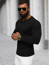 Men's Jumper - Black OZONEE NB/MMB601/4Z
