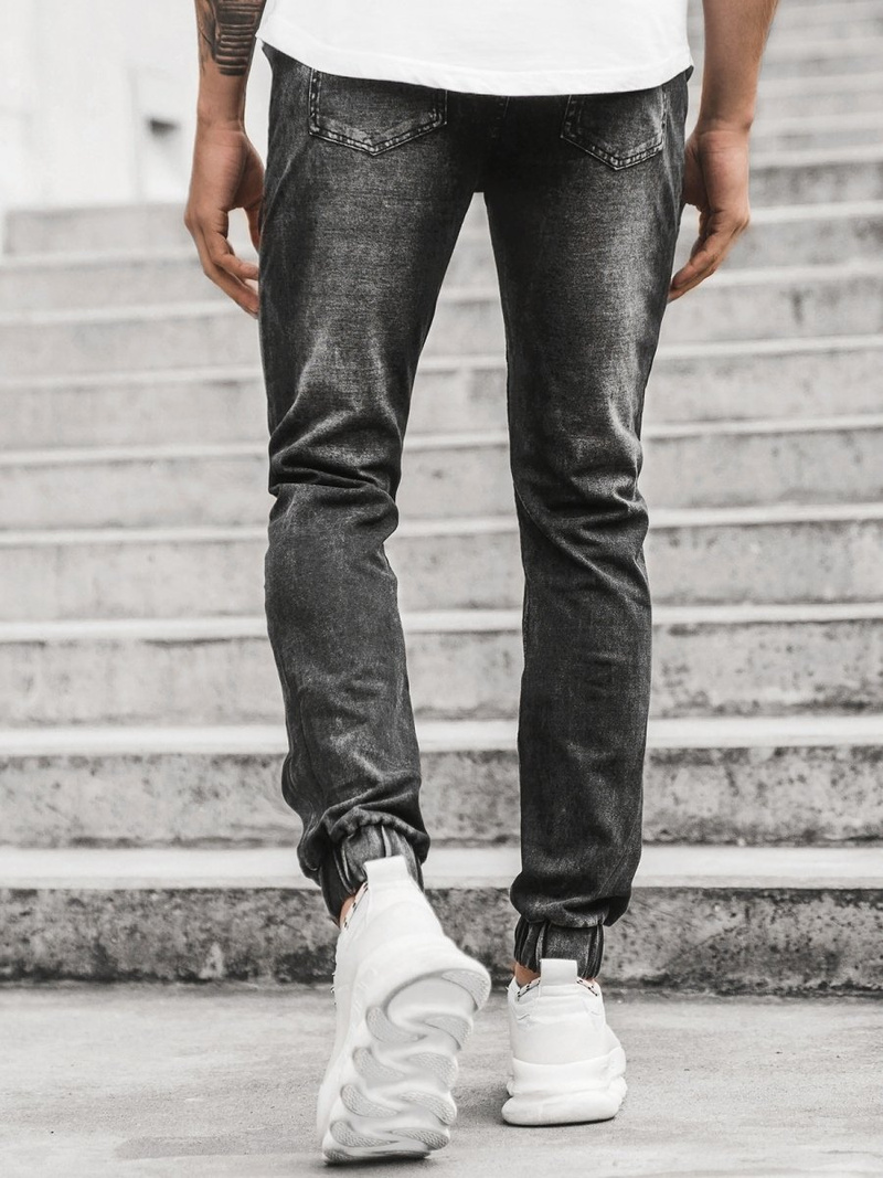 Men's Jogger Jeans Black OZONEE JS/NJ55003/2
