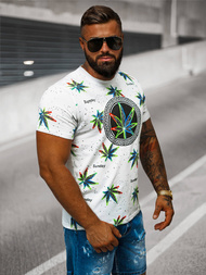 Men's T-shirt - White OZONEE O/T136/1