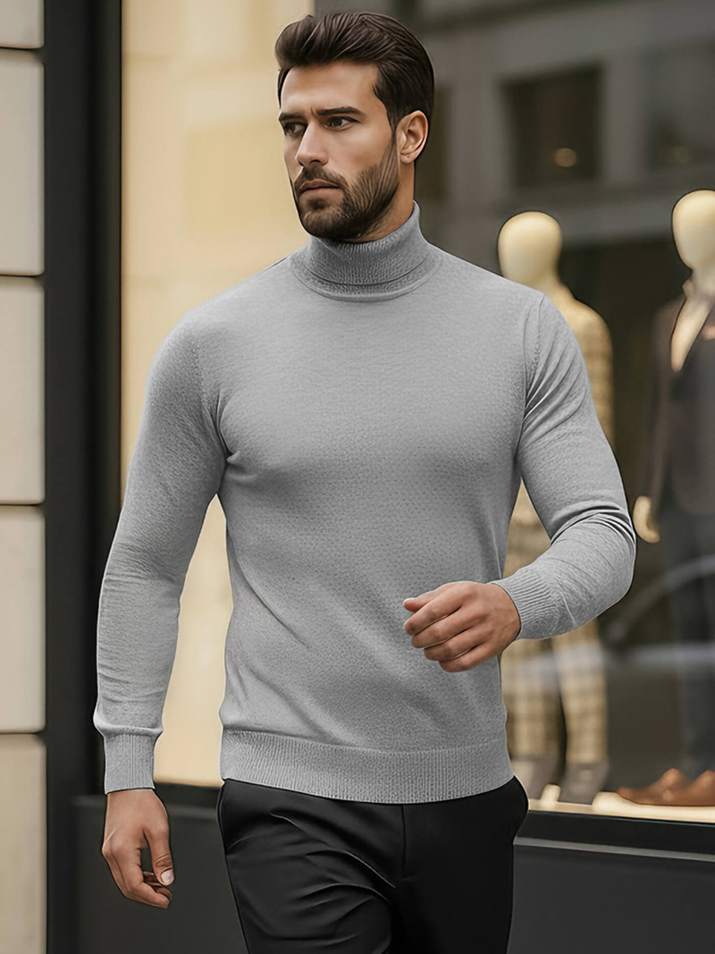 Men's Jumper - Grey OZONEE V/V24504