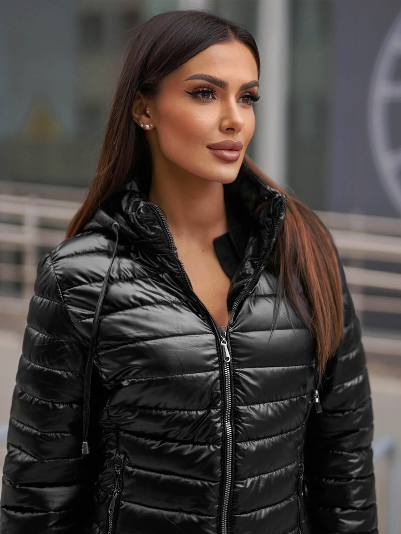 Women's Jacket - Black OZONEE JS/16M9106/392