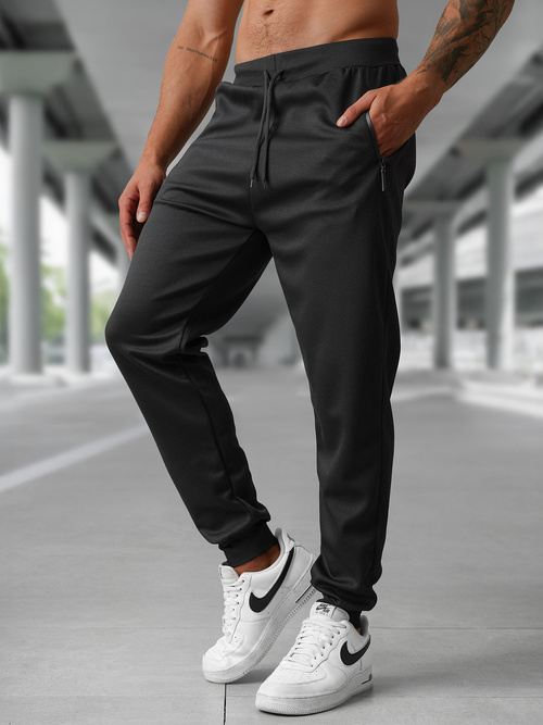 Men's Sweatpants - Black OZONEE JS/15K1835/3