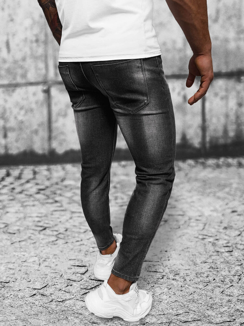 Men's Jeans - Black OZONEE NB/MP0199N