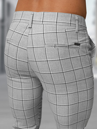 Men's Chinos - Grey OZONEE DJ/5522Z