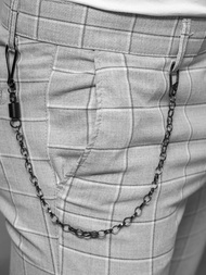 Men's Chinos - Grey OZONEE DJ/550172