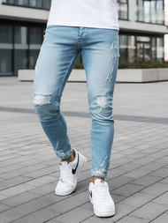 Men's Jeans - Light Blue OZONEE DO/2860