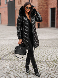 Women's Jacket - Black OZONEE JS/16M9100/392Z