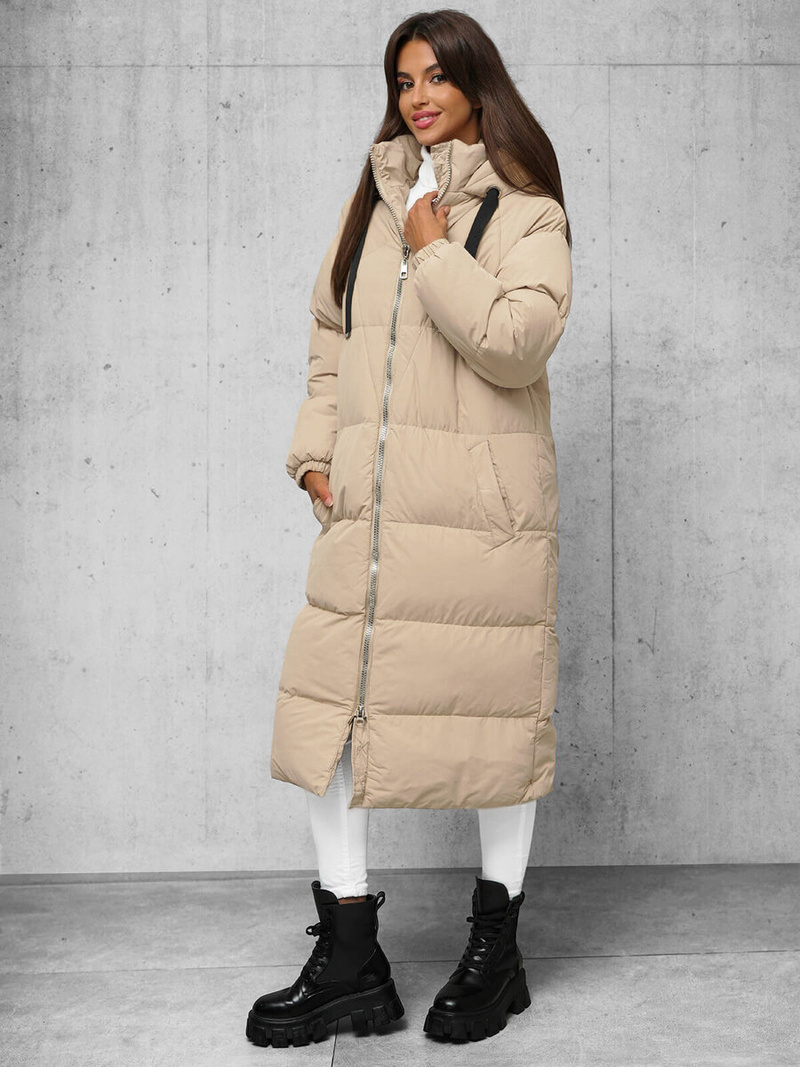 Women's Jacket - Beige OZONEE JS/5M3163/62Z