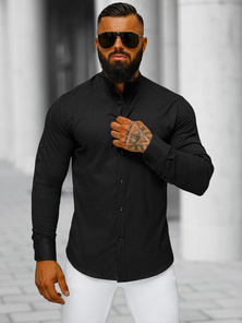 Men's Shirt - Black OZONEE O/V121