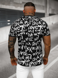 Men's T-shirt - Black OZONEE O/T1268/3