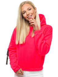 Women's Hoodie - pink-neon OZONEE O/12104
