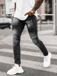 Men's Jeans - Black OZONEE NB/MP0046NZ