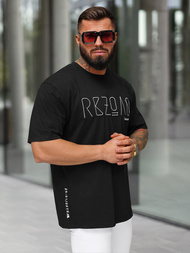 Men's T-shirt - Black OZONEE O/QQ1185