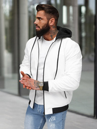 Men's Jacket - White OZONEE JS/62M9502/281