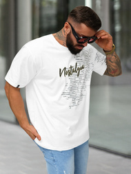 Men's T-shirt - White OZONEE O/YN2/631
