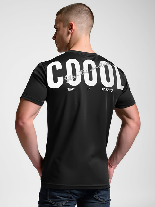 Men's T-shirt - Black OZONEE O/T1278/3Z