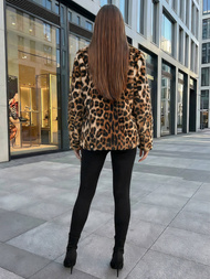 Women's Jacket - Beige/Brown OZONEE JS/61M8500/158Z