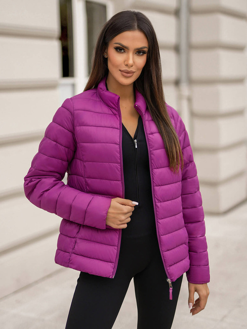 Women's jacket - dark pink OZONEE JS/11Z8170