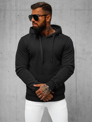 Men's Hoodie - Black OZONEE JS/2009Z