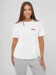 Women's T-shirt - White OZONEE JS/R61658