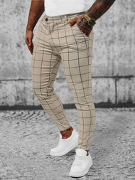 Men's Chinos - Beige OZONEE O/P4009