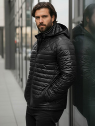 Men's Jacket - Black OZONEE JS/16M9328/392BZ