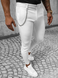 Men's Chinos - White OZONEE DJ/550170