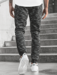 Men's Sweatpants - Black OZONEE JS/K60005