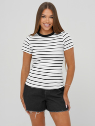 Women's T-shirt - White OZONEE JS/96T659/1