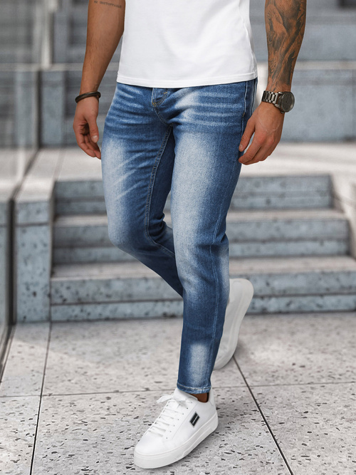 Men's Jeans - Blue OZONEE NB/MP0199BC