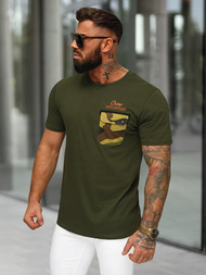 Men's T-shirt - Khaki OZONEE O/MPO3492