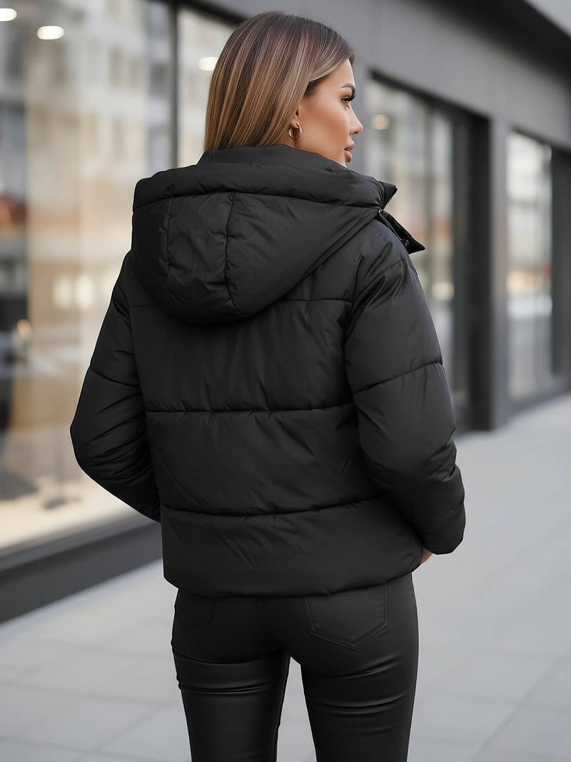 Women's Jacket - Black OZONEE JS/16M9188/392Z