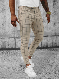 Men's Chinos - Beige OZONEE O/P4009