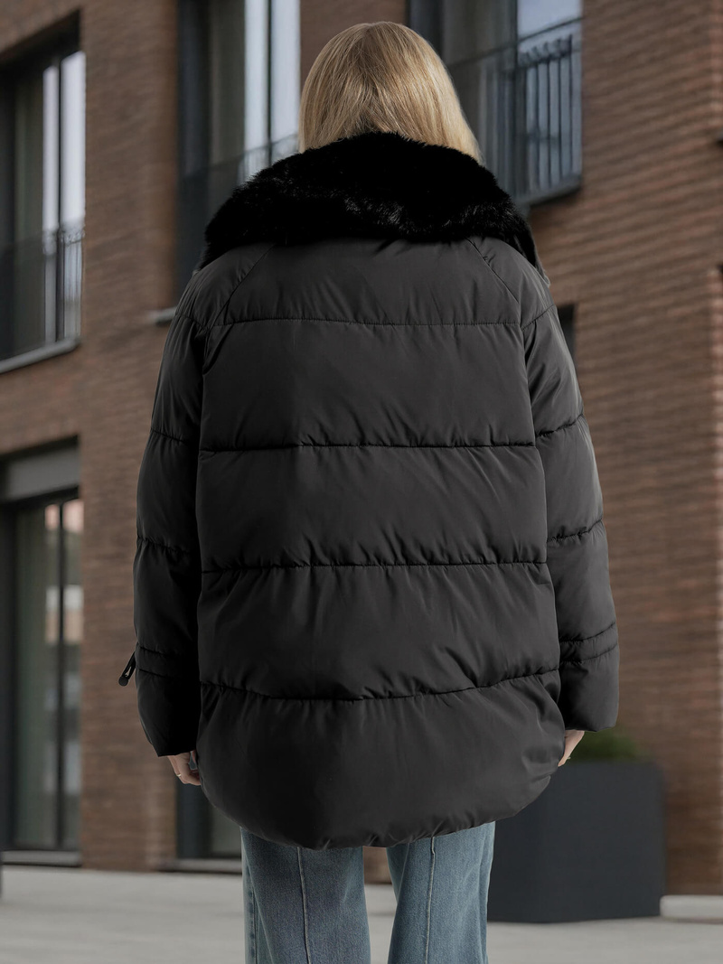 Women's Jacket - Black OZONEE JS/16M9185/392