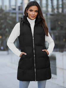 Women's Gilet - Black OZONEE JS/M721/392Z