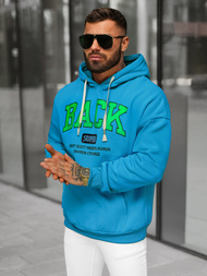 Men's Hoodie - Blue OZONEE O/TT30513