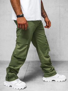 Men's Trousers - Khaki OZONEE O/G3016Z