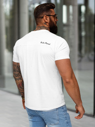 Men's T-shirt - White OZONEE O/QQ1387