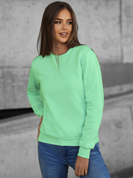 Women's Sweatshirt  - Mint OZONEE JS/W01Z