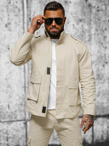 Men's Jacket - Beige OZONEE O/G3035