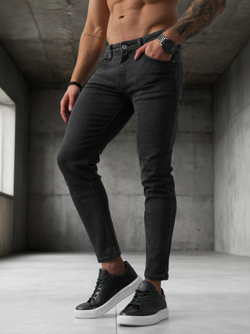 Men's Jeans - Black OZONEE O/JK2914