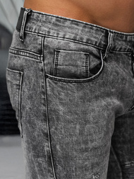 Men's Jeans - Black OZONEE NB/MP0069NZ