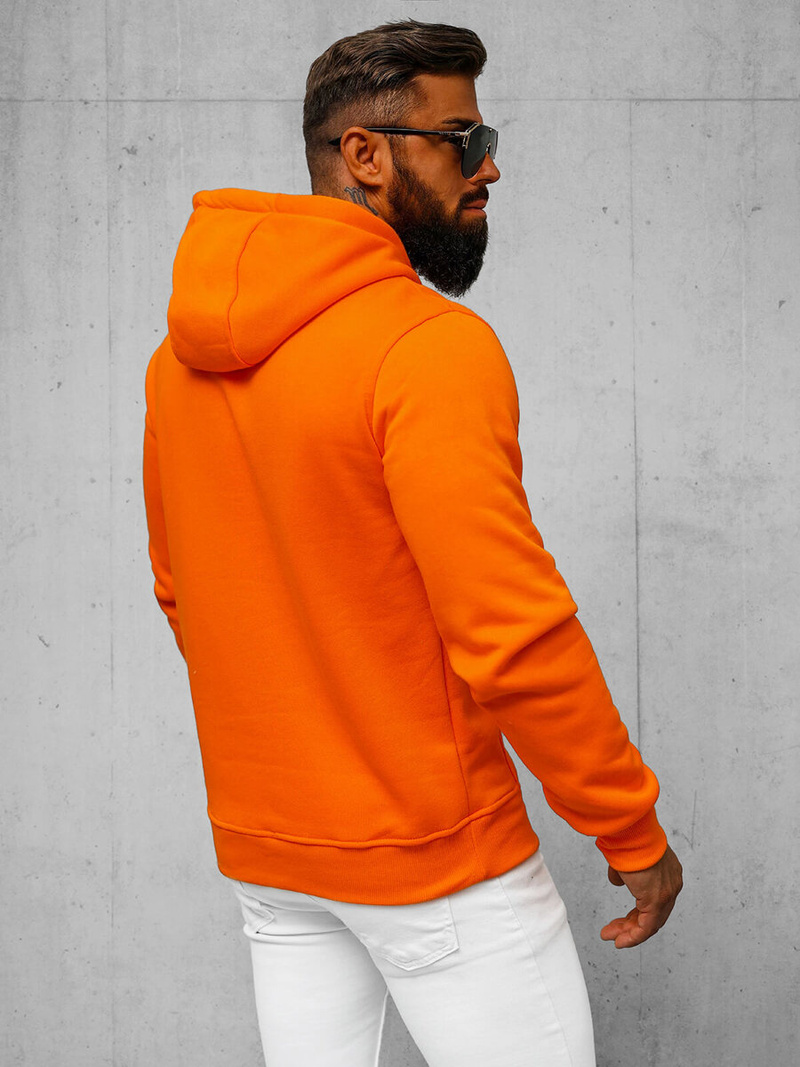 Men's Hoodie - Orange OZONEE JS/2009Z
